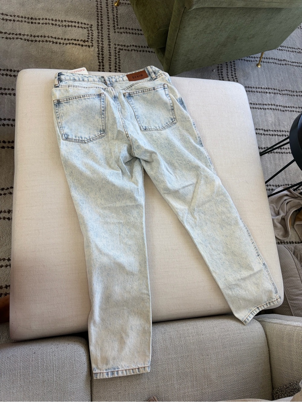NWT Sezane Brut Sexy Jeans Edge Blue size 29 - Picture 2 of 5